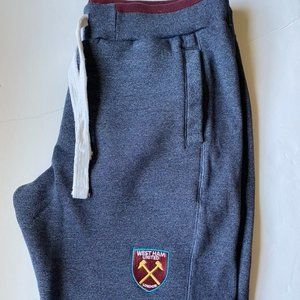 West Ham Utd  Mens Thick Fleece Shorts L